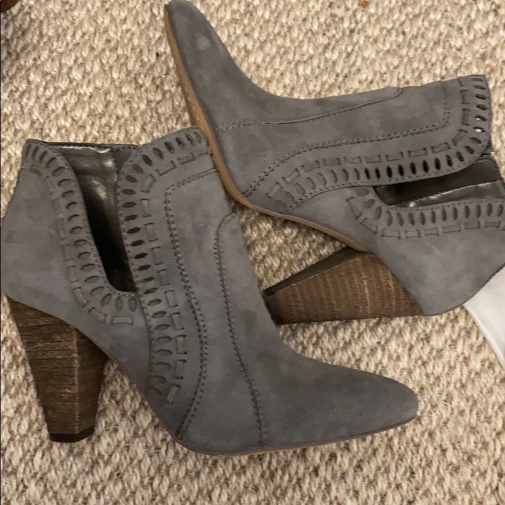 Vince Camuto Gray Booties
